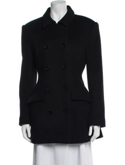 Pre-owned Self-portrait Wool Blazer In Black