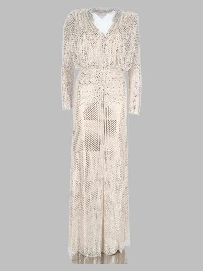 Self-portrait -inspired Lace Mini Dress In Neutral