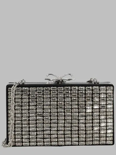 Self-portrait -inspired Mini Clutch Bag In Gray