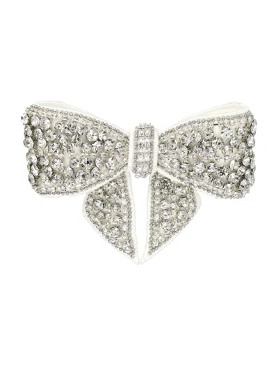 Self-portrait Hair Accessory Woman In Silver