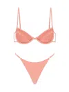 Selia Richwood Amy Bikini Swimsuit In Brown
