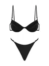 Selia Richwood Amy Bikini Swimsuit In Black
