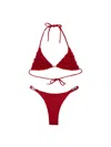 Selia Richwood Lia Bikini Swimsuit In Red