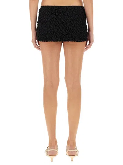 Selia Richwood Tailored Polyamide Skirt In Black
