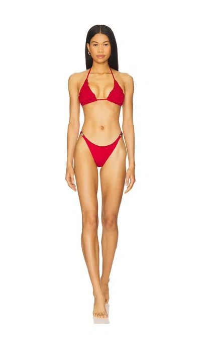 Selia Richwood Lia Bikini Set In Red