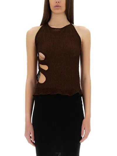 Selia Richwood Lily Mini Top In Brown