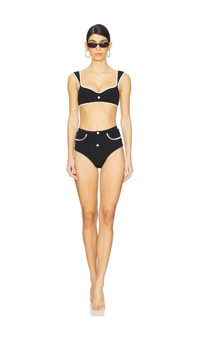 Selia Richwood Marilyn Bikini Set In Black