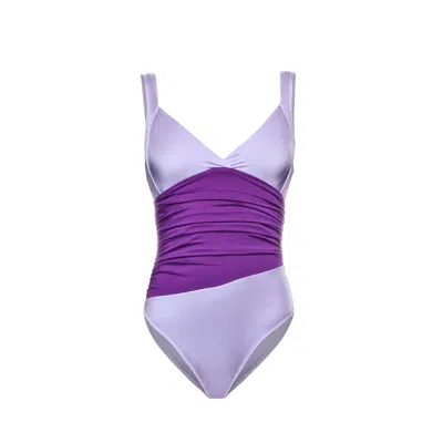 Seliarichwood Women's Pink / Purple Ella Swimsuit In Pink/purple
