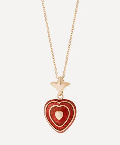 Selim Mouzannar 18ct Rose Gold Corazon Pendant Necklace