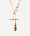 Selim Mouzannar 18ct Rose Gold Kastak Ivory Diamond Necklace