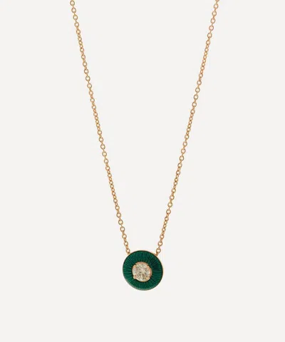 Selim Mouzannar 18ct Rose Gold Mina Diamond Pendant Necklace