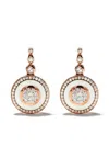 Selim Mouzannar 18kt Rose Gold Diamond Mina Earrings In Rose Gold