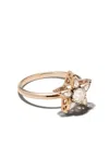 Selim Mouzannar 18kt Rose Gold Diamond Star Ring In Rose Gold