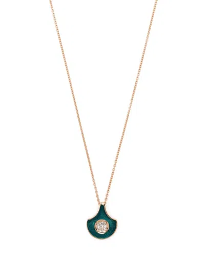 Selim Mouzannar 18kt Rose Gold Fish For Love Diamond Necklace