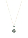 Selim Mouzannar 18kt Rose Gold Fish For Love Diamond Necklace In Gold