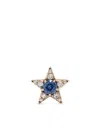 Selim Mouzannar 18kt Rose Gold Istanbul Star Sapphire And Diamond Earrings In Pink