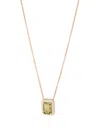 Selim Mouzannar 18kt Rose Gold Mina Tourmaline Necklace In Gold