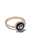 Selim Mouzannar 18kt Rose Gold Sapphire Diamond Mina Ring In Rose Gold
