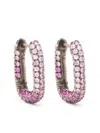 Selim Mouzannar Link Sapphire Earrings In Silber
