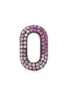 Selim Mouzannar Sterling Silver Sapphire Link Extension In Silver