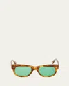 Selima Optique Aaron Rectangle Sunglasses In Tortoise