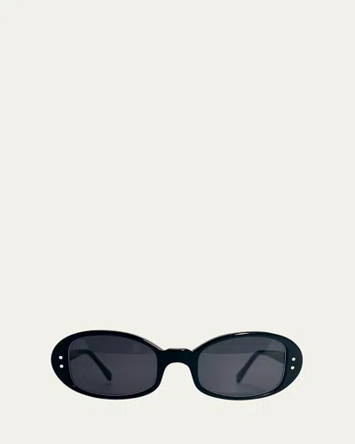 Selima Optique Cbk Cat-eye Acetate Sunglasses In Black