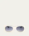 Selima Optique X Zankov Aleksandr Square Acetate Sunglasses