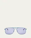 Selima Optique X Zankov Toni Aviator Metal Sunglasses
