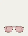 Selima Optique X Zankov Toni Aviator Metal Sunglasses