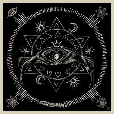 Selin Kucuksoz Women's Inner Vision - Silk Scarf Midnight