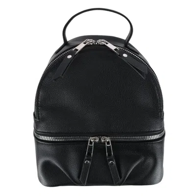 Selini Women's Chic Mini Backpack In Black