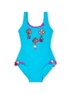 Seliniaction Boho Swimsuit In Blue