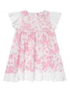 Seliniaction Floral-print Dress In Pink