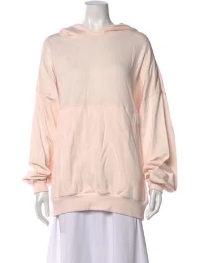 Pre-owned Selkie Crew Neck Long Sleeve Hoodie W/ Tags In Pink