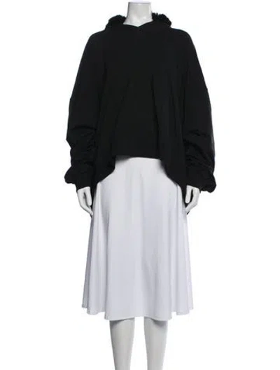 Pre-owned Selkie Crew Neck Long Sleeve Sweatshirt In Black