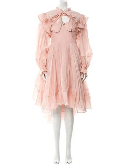 Pre-owned Selkie Dress Set In Pink