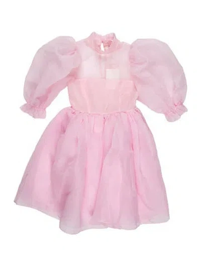 Pre-owned Selkie Mock Neck Mini Dress W/ Tags In Pink