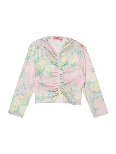 Pre-owned Selkie Printed Top In Pink
