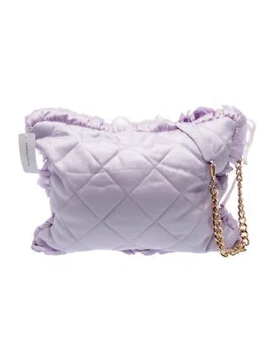 Pre-owned Selkie Satin Crossbody Bag W/ Tags In Purple