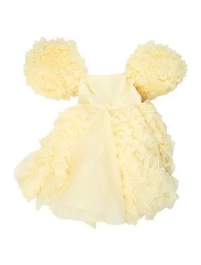 Pre-owned Selkie Strapless Mini Dress W/ Tags In Yellow