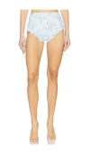 Selkie The Bardot Bikini Bottom In Powder Room