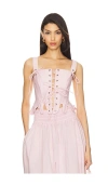 Selkie The Shipwreck Corset In Baby Soft