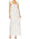 Selkie Weekender Jumpsuit In Mrs. Darcy In White