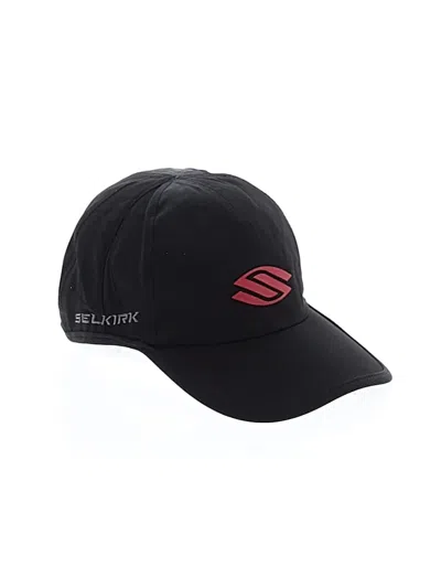 Pre-owned Selkirk Baseball Cap In Black