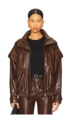 Selmacilek Bomber Jacket In Brown