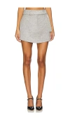 SELMACILEK CACHET WAIST TIE MINI SKIRT