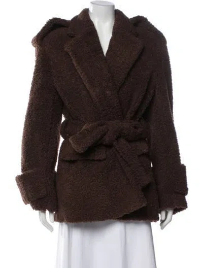 Pre-owned Selmacilek Jacket In Brown