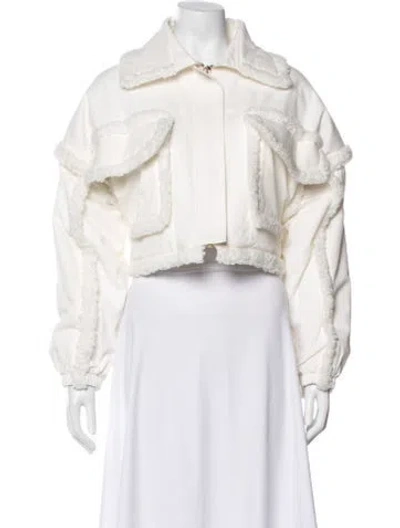 Pre-owned Selmacilek Jacket In Neutral