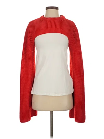 Pre-owned Selmacilek Pullover Sweater In Red