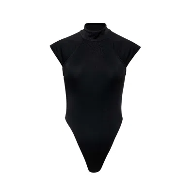 Sélone Women's Arin High-neck Bodysuit / Black
